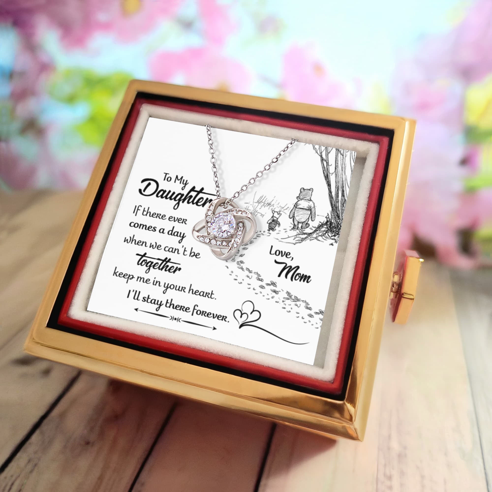 Daughter necklace from mother