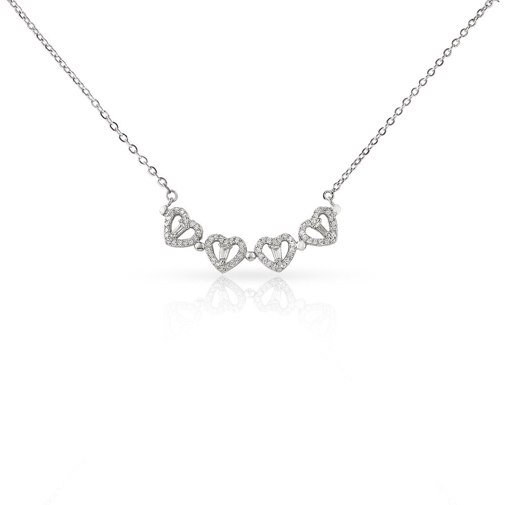 I can do all things, Magnetic Hearts Necklace