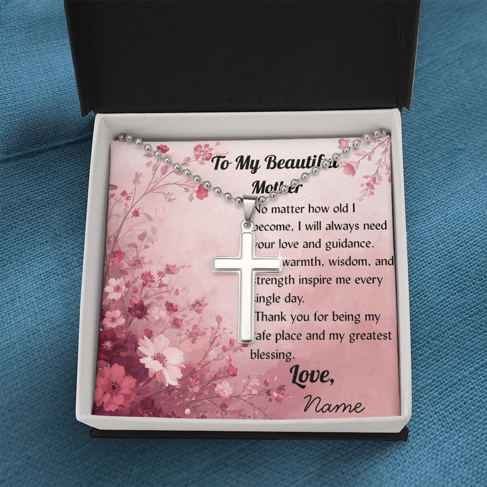 To my daughter Cross Necklace