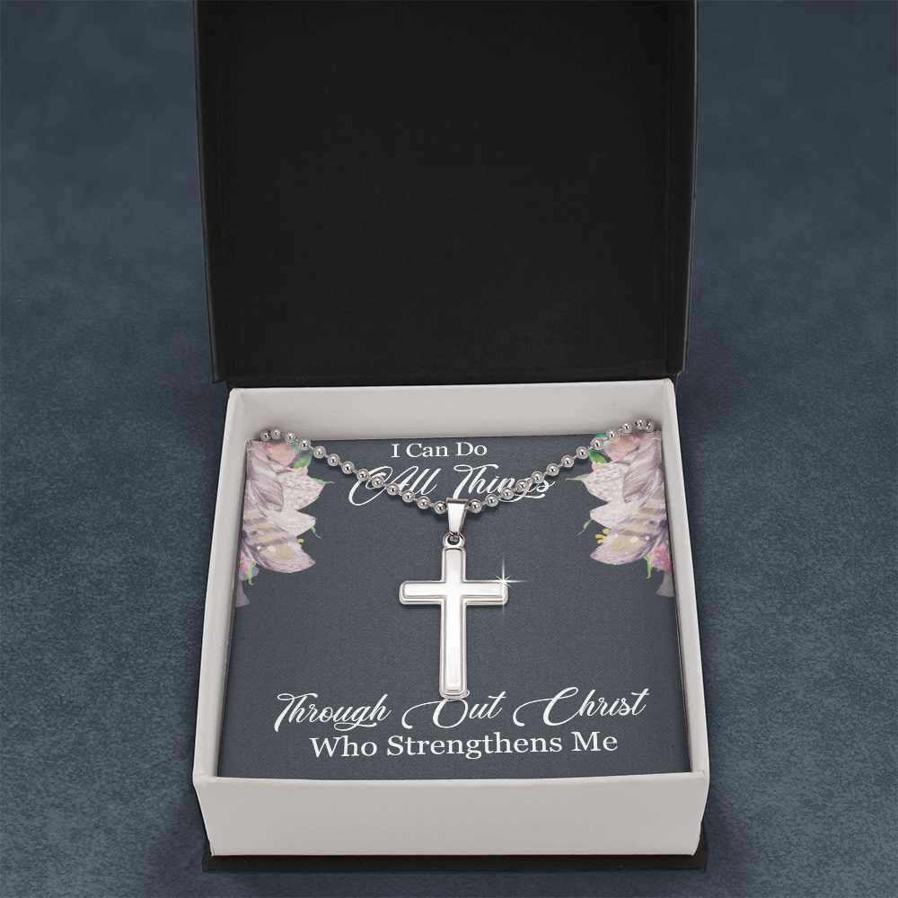 I can do all Things Cross Necklace