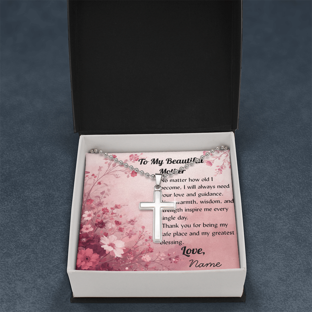 To my daughter Cross Necklace