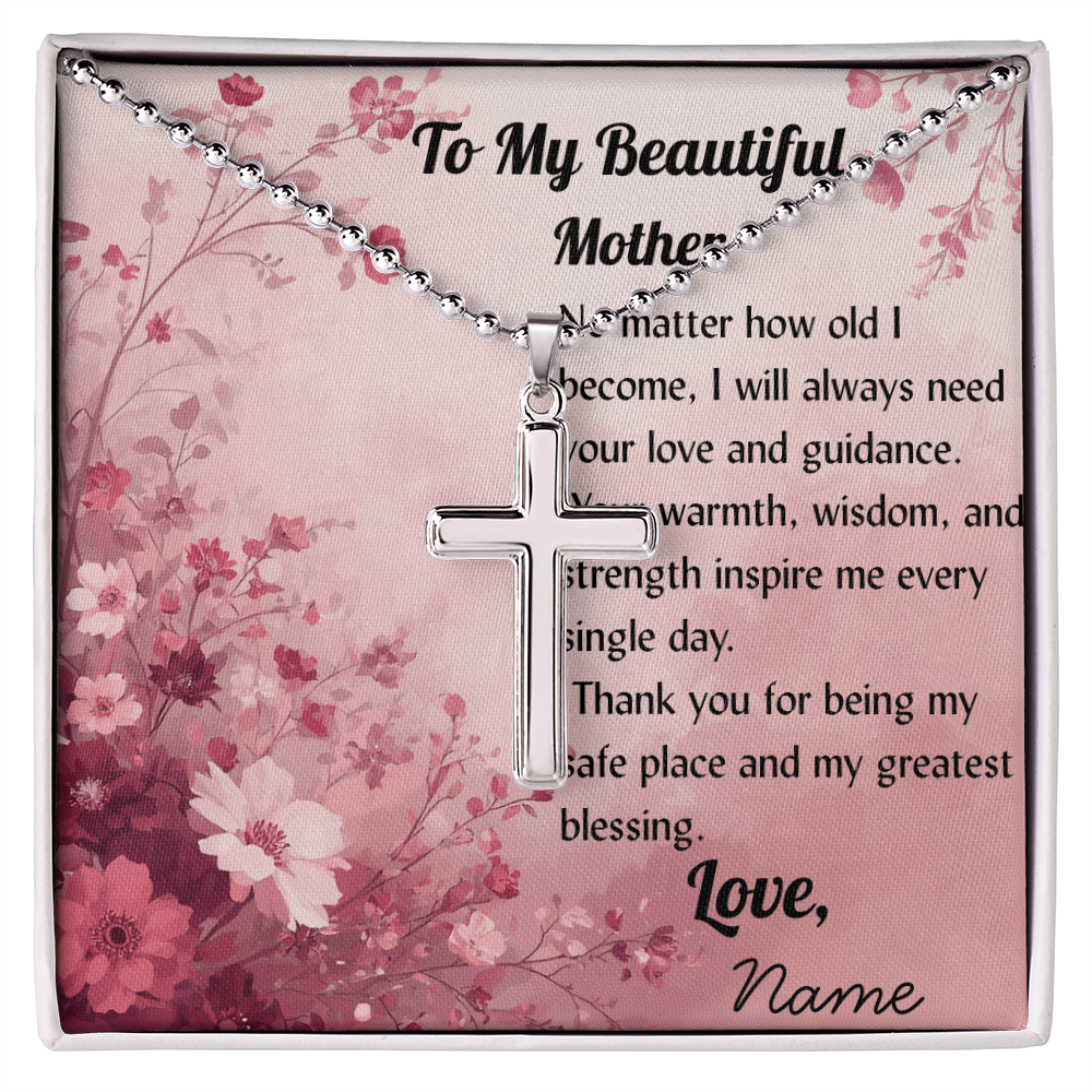 To my daughter Cross Necklace
