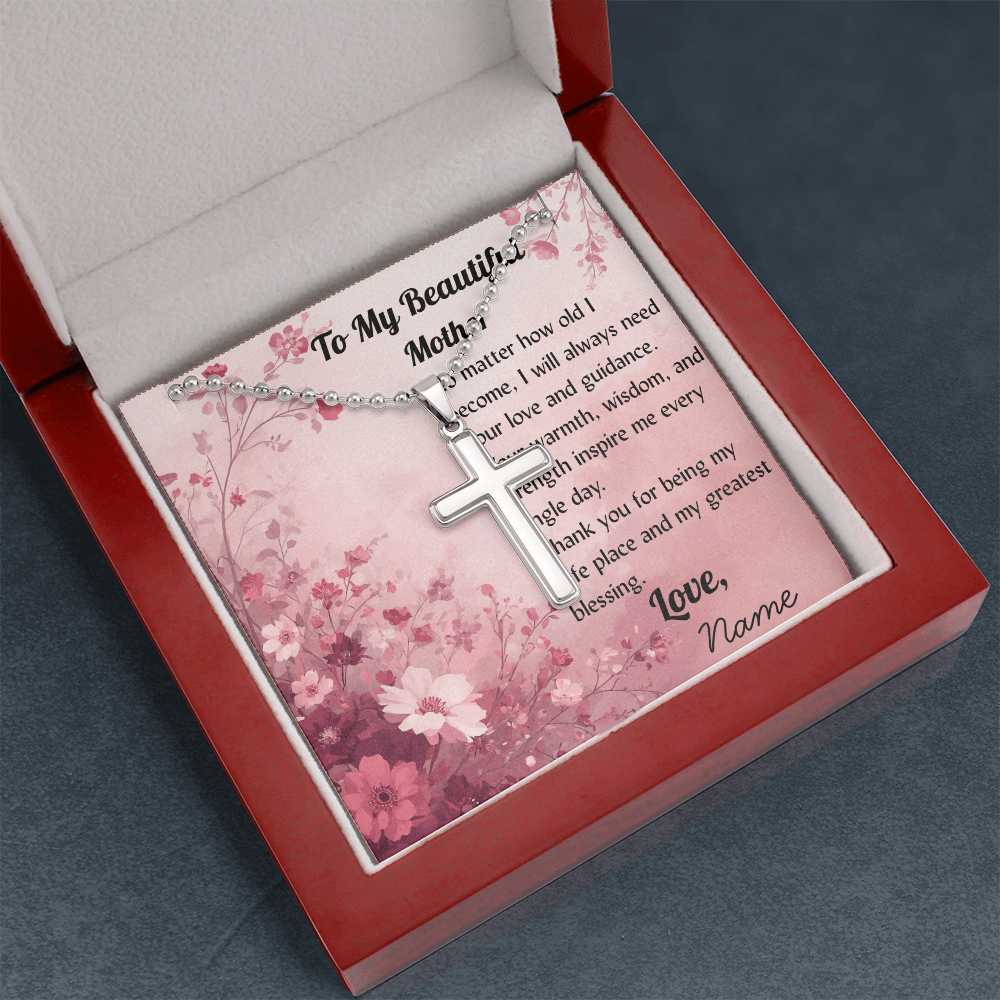 To my daughter Cross Necklace