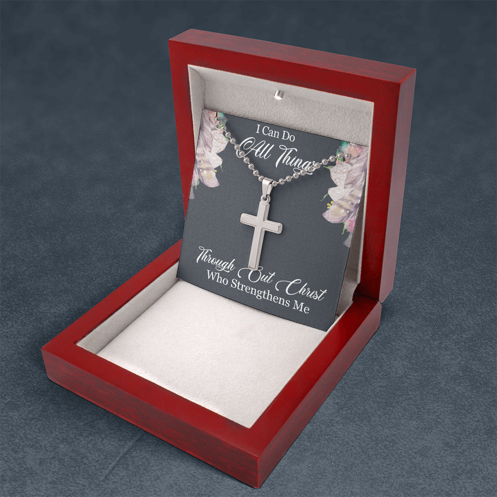 I can do all Things Cross Necklace