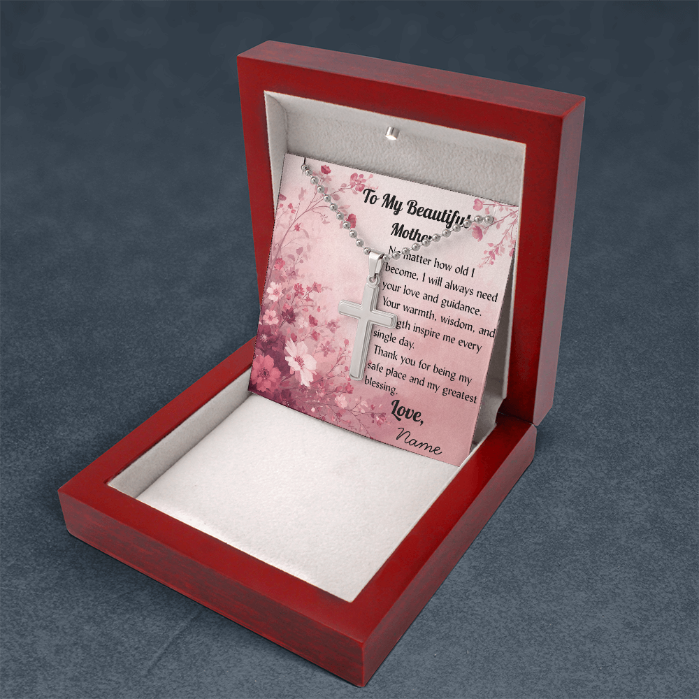 To my daughter Cross Necklace