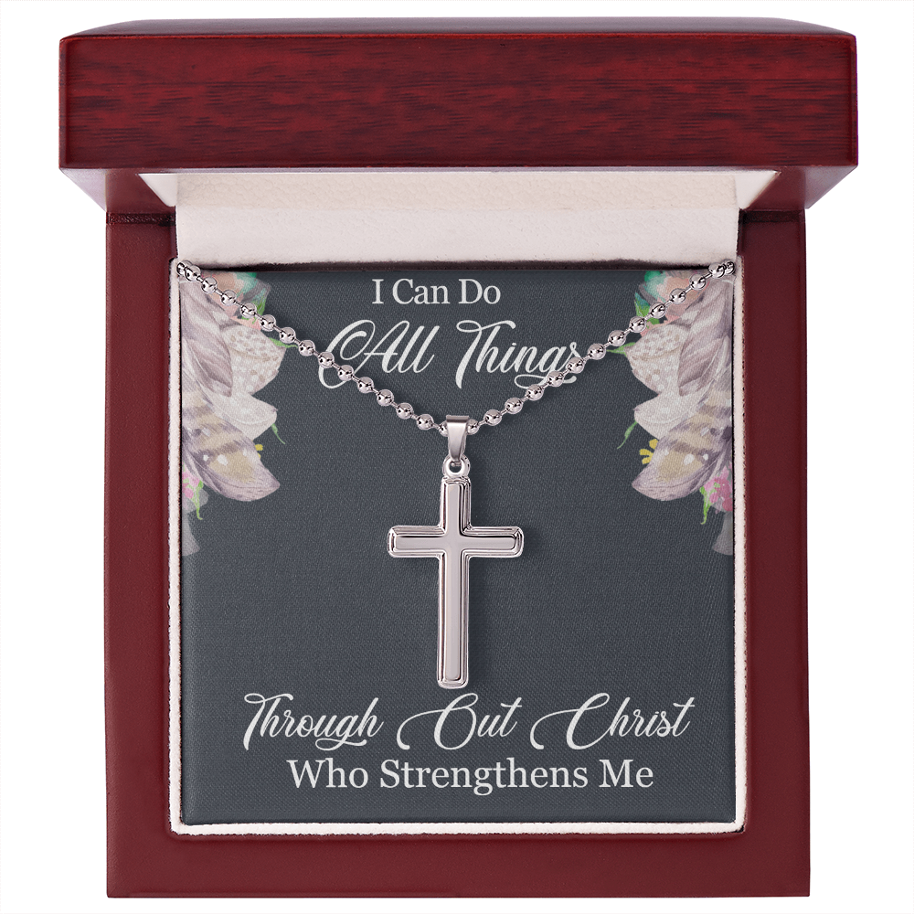 I can do all Things Cross Necklace