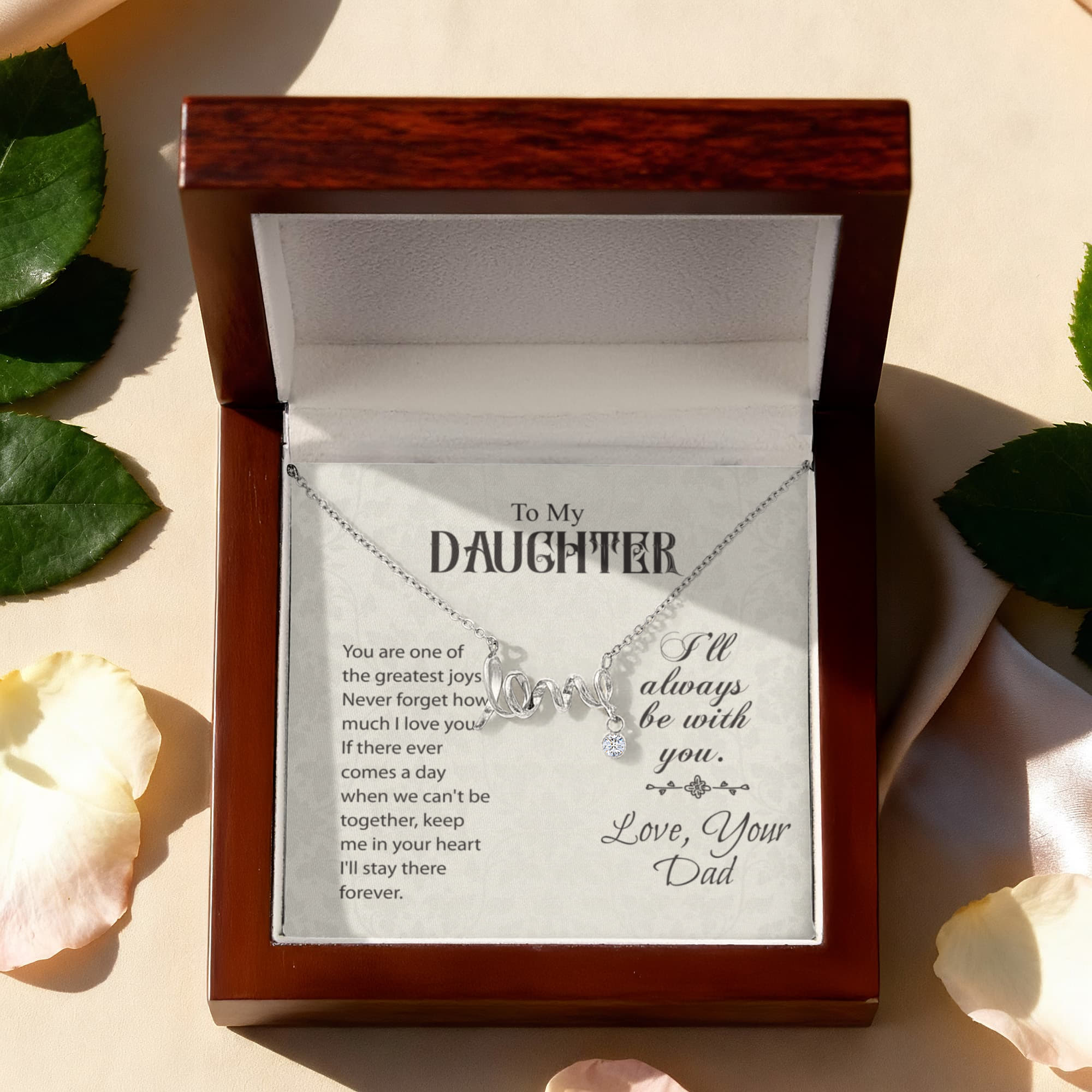 To my daughter from Dad