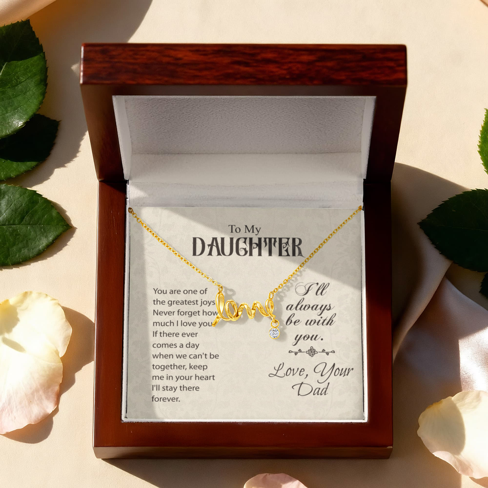 To my daughter from Dad