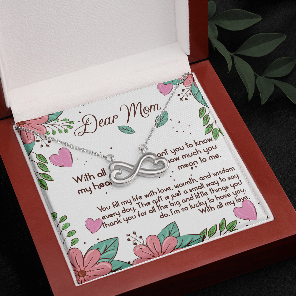 Dear Mom from ...(Enless Love necklace)