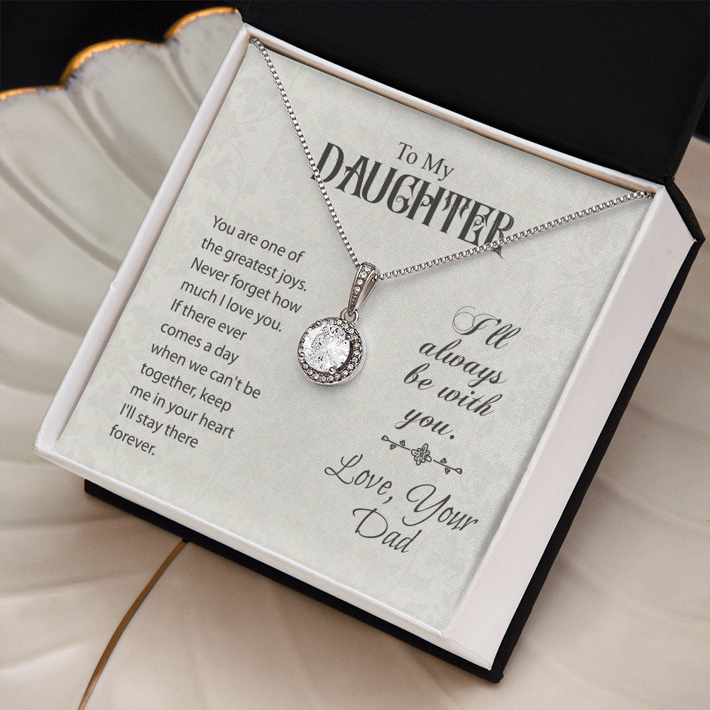 To my daughter from Dad (Eternel Hope Necklace)