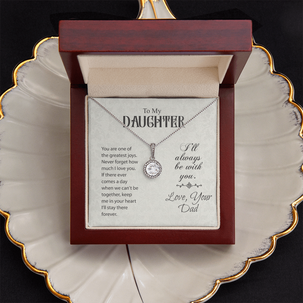 To my daughter from Dad (Eternel Hope Necklace)