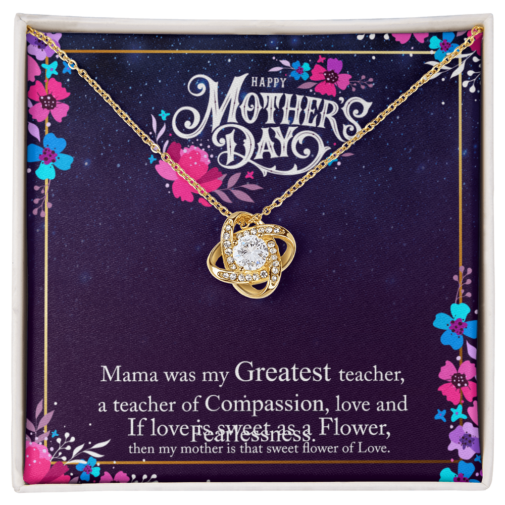 To my Mother's (Love Knot necklace)