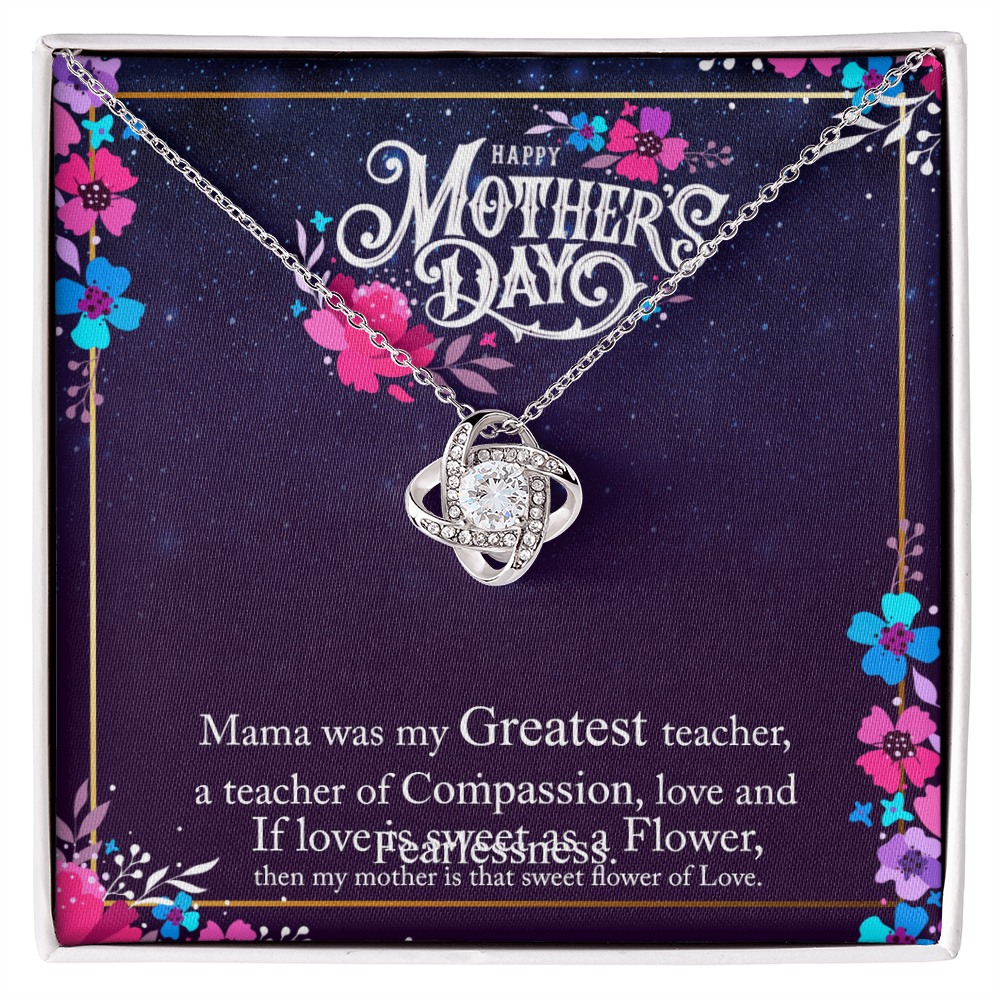 To my Mother's (Love Knot necklace)