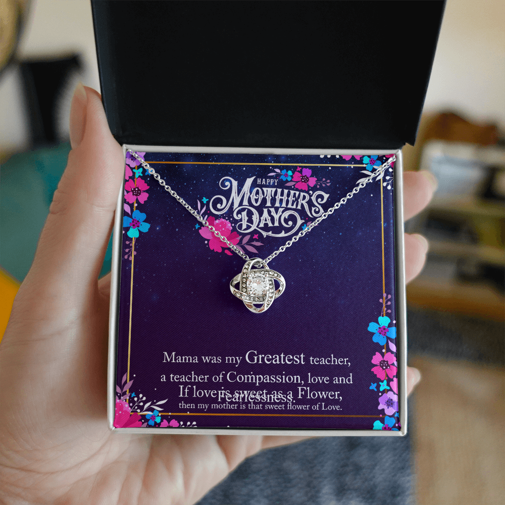 To my Mother's (Love Knot necklace)