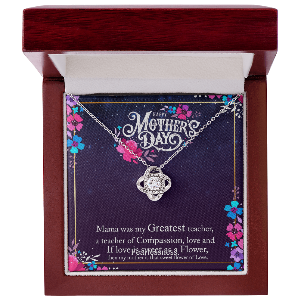 To my Mother's (Love Knot necklace)