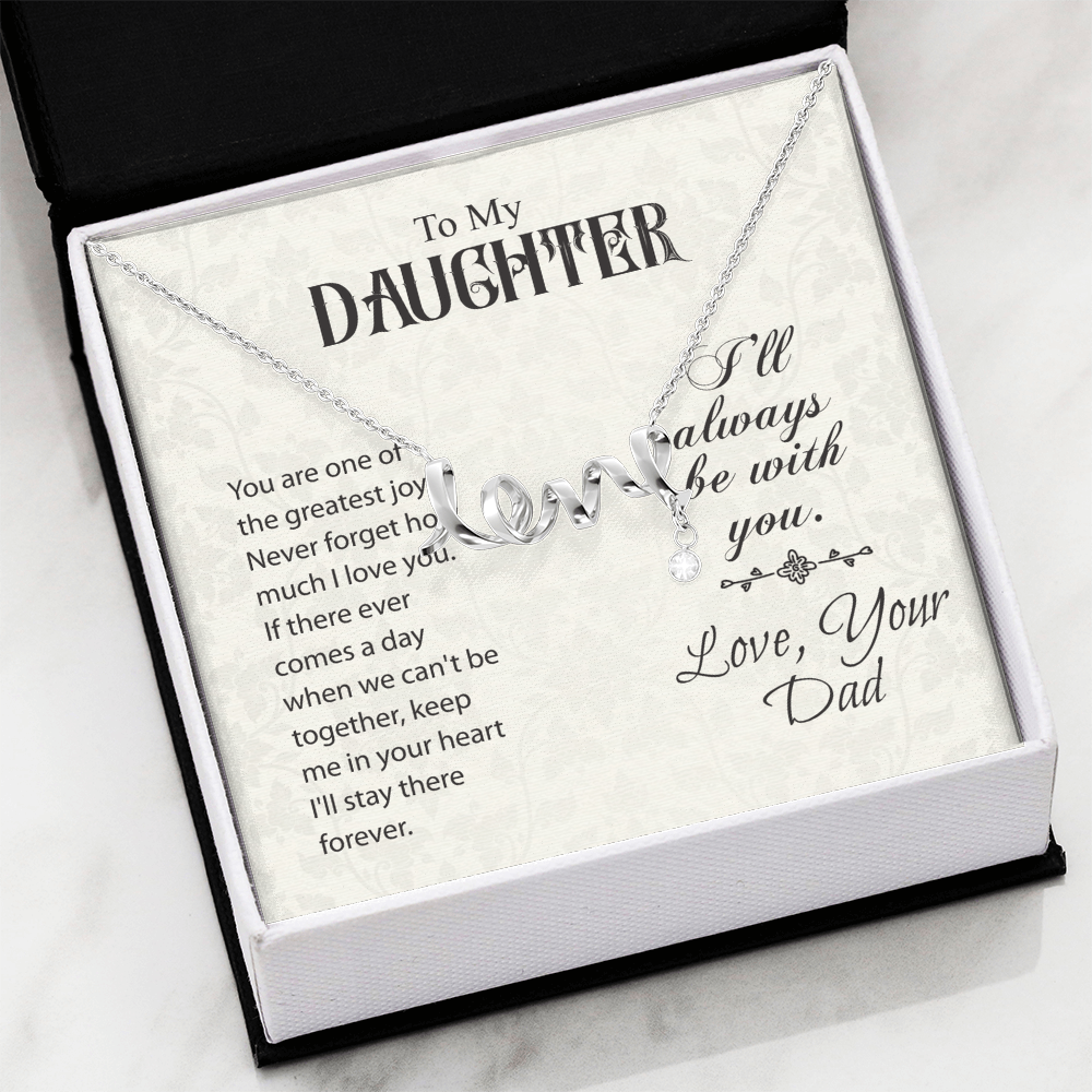 To my daughter from Dad