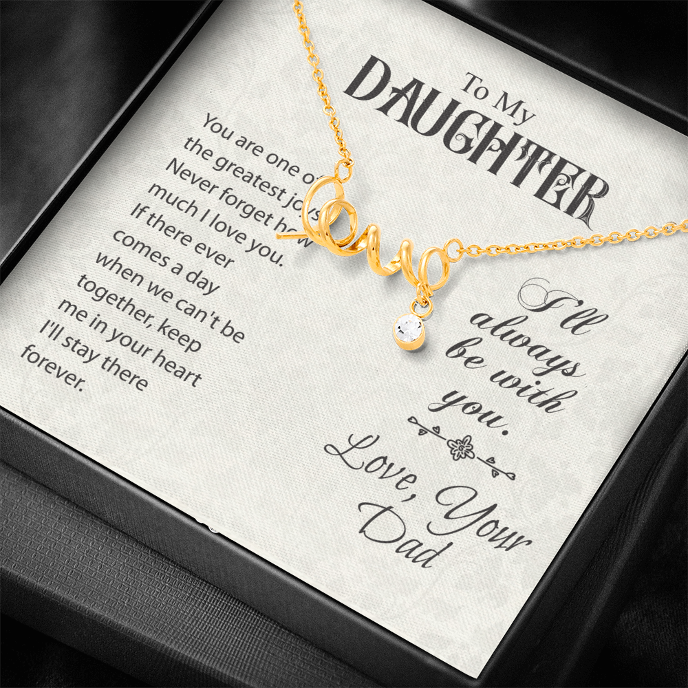 To my daughter from Dad
