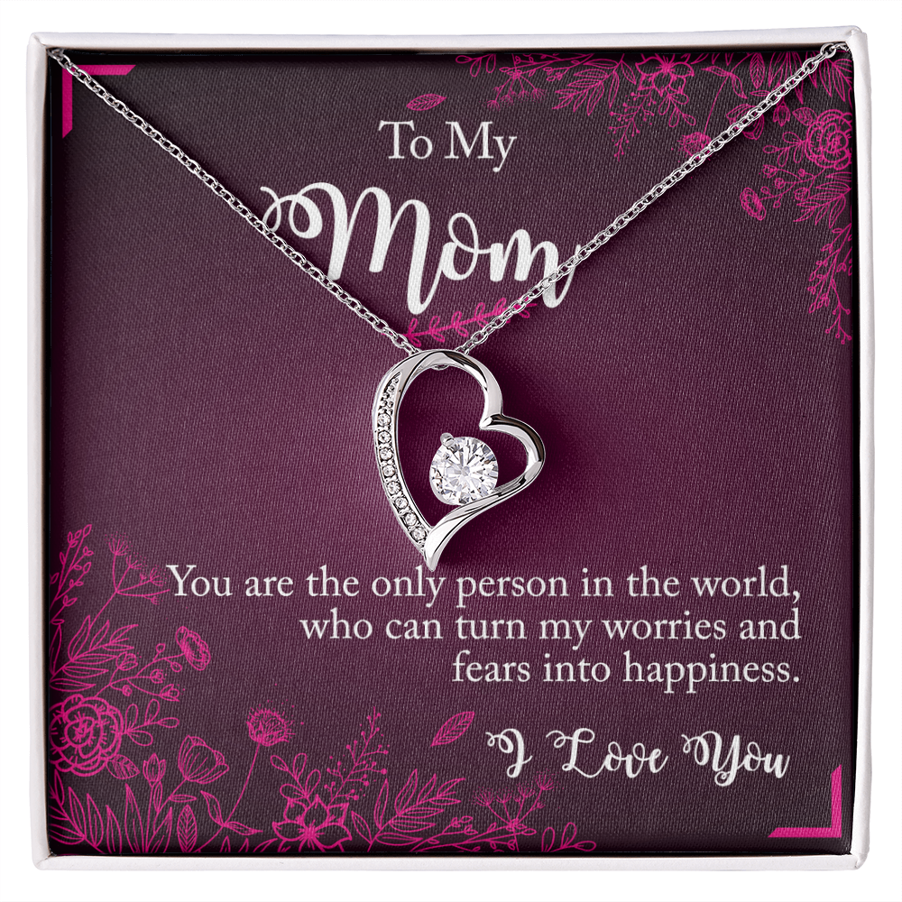 To my Mom (Forever love Necklace)