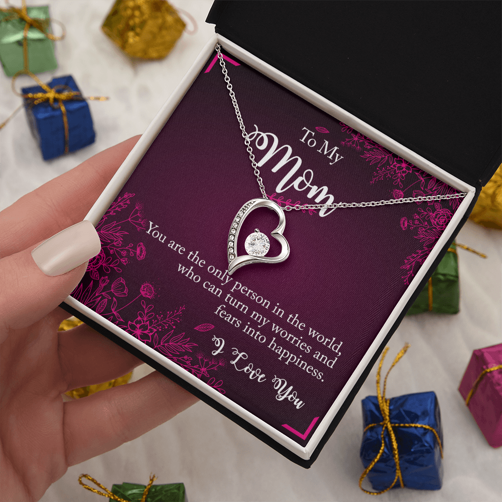 To my Mom (Forever love Necklace)