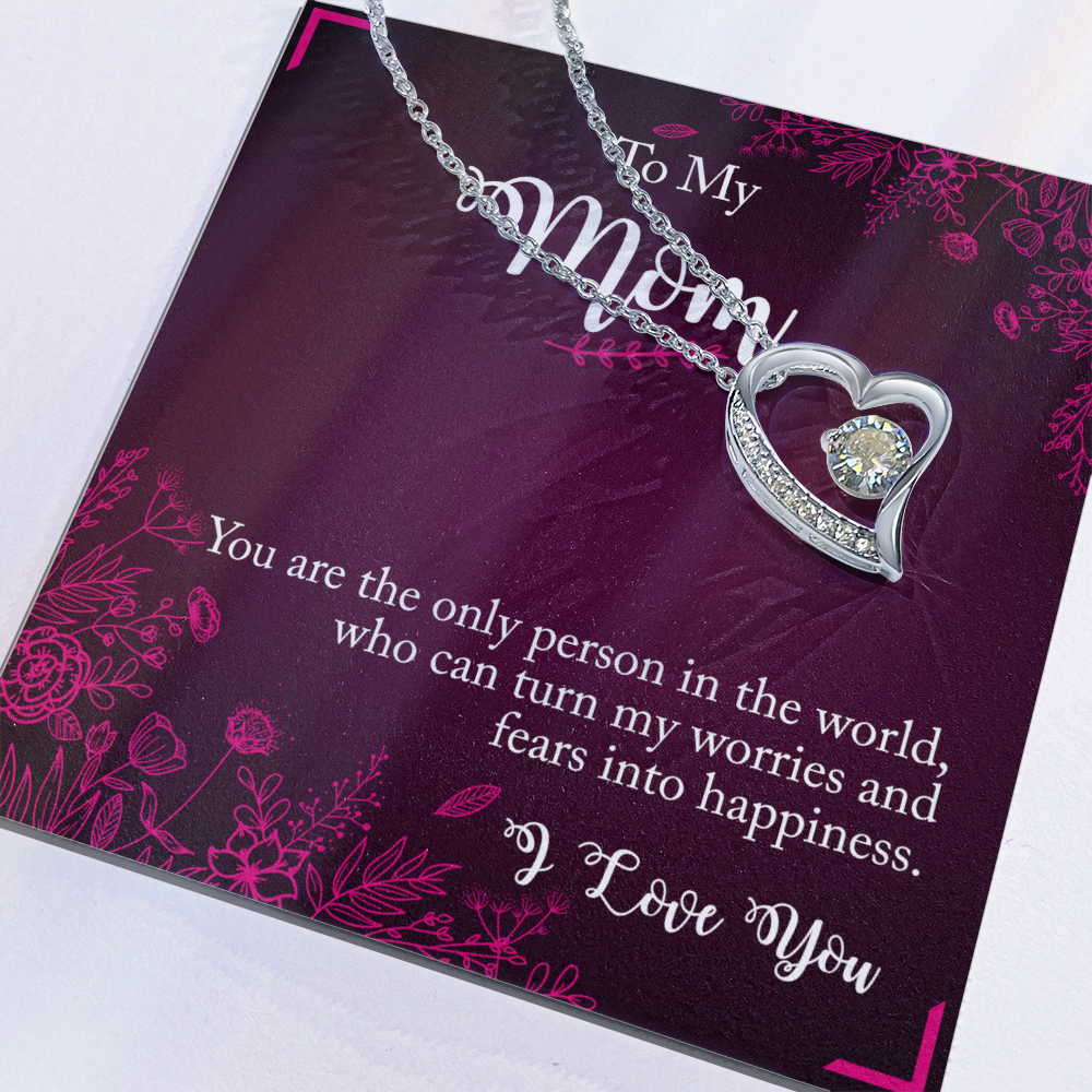 To my Mom (Forever love Necklace)
