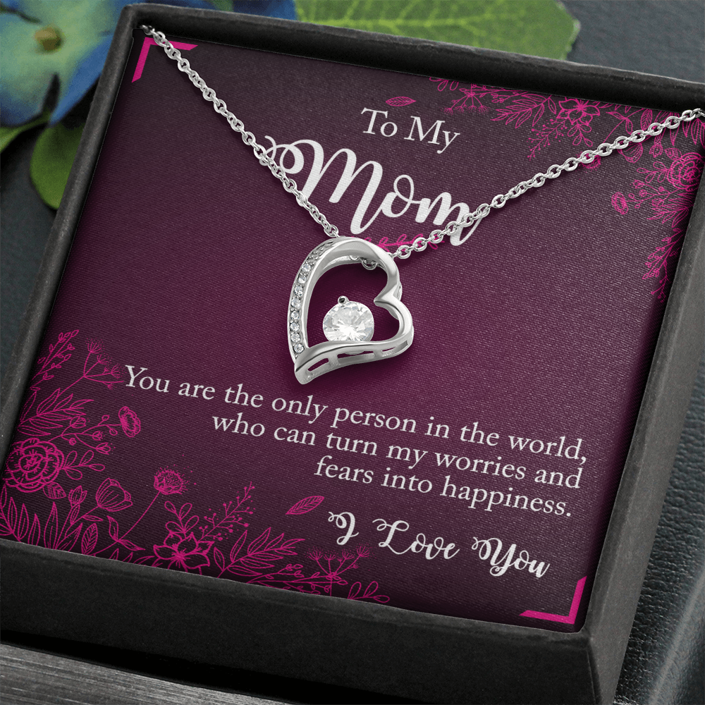 To my Mom (Forever love Necklace)