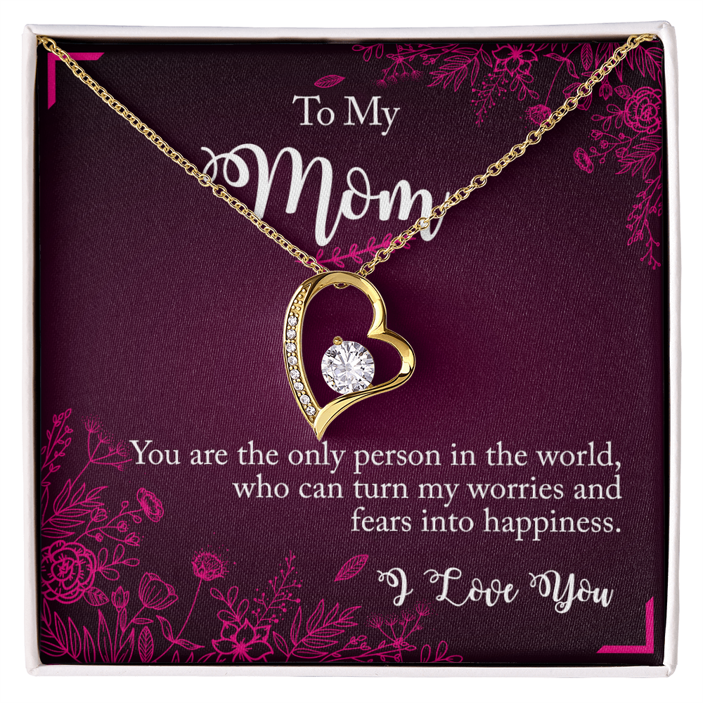 To my Mom (Forever love Necklace)