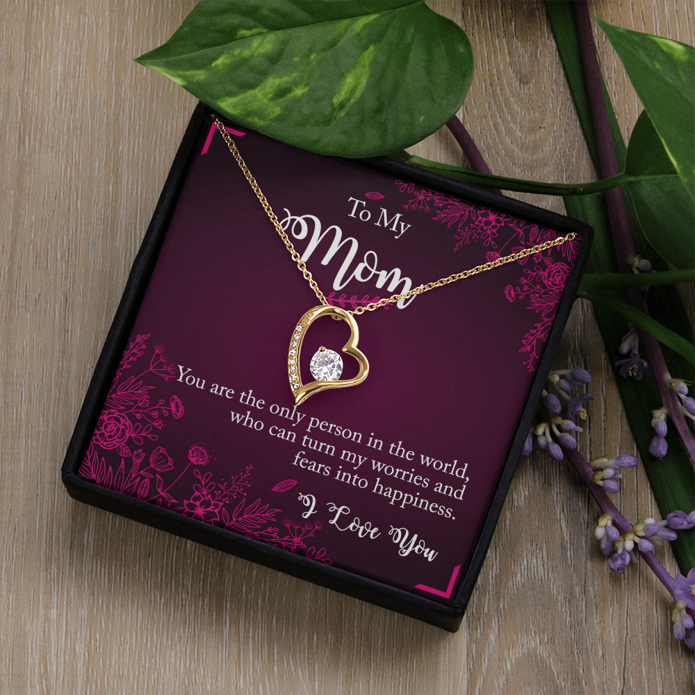 To my Mom (Forever love Necklace)