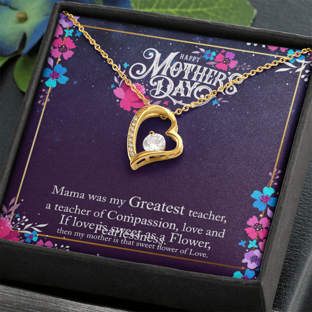 To my Mom (Forever love Necklace)