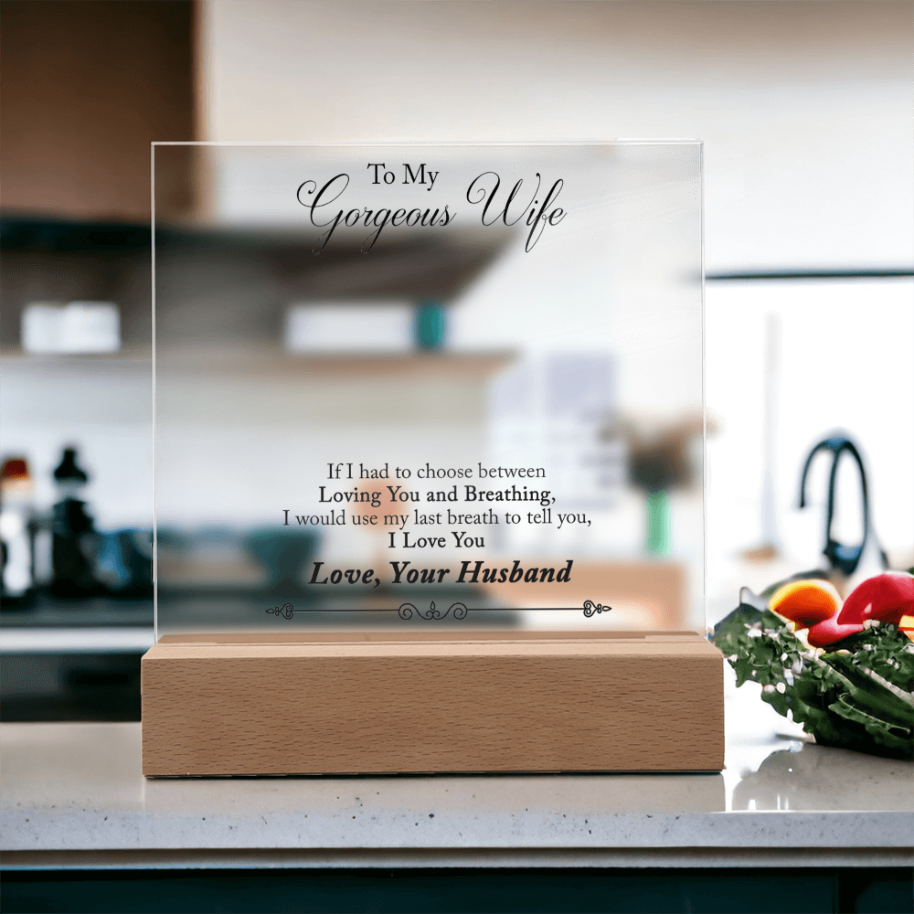 Acrylic Square Plaque