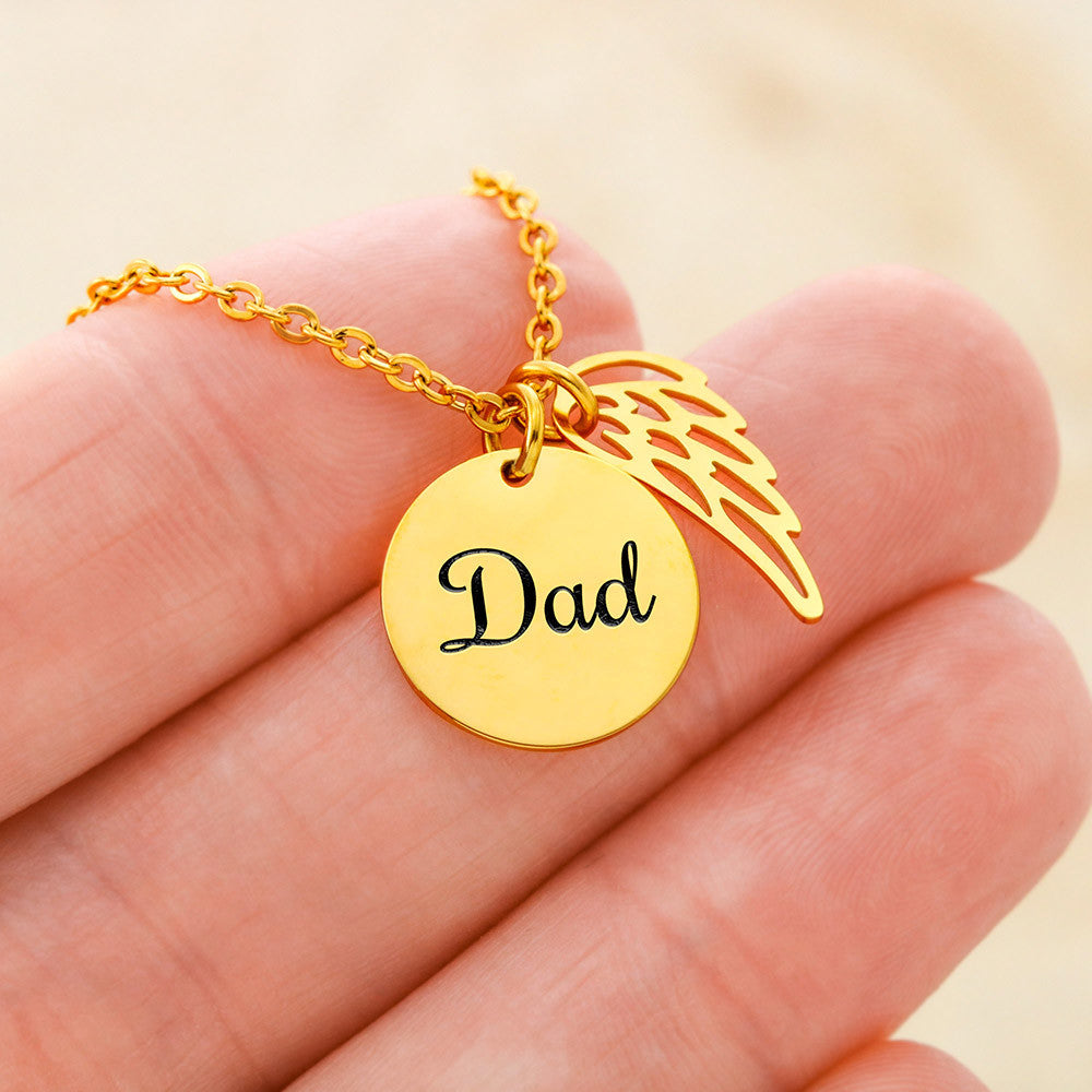To my Dad necklace